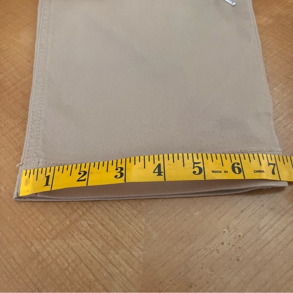 LOFT PETITE CHINO PANTS 12P KHAKI - Picture 10 of 12